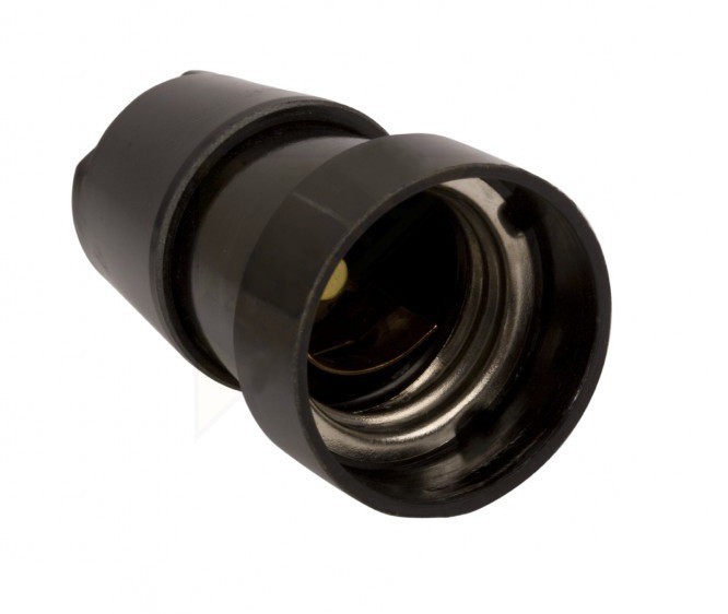 Kontakt-Simon Oprawka E27 izolacyjna z płaszczem gładkim OTE27-6