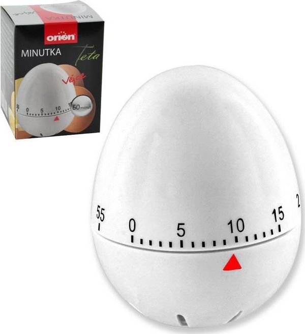 Minutnik Orion mechaniczny biały (130734)