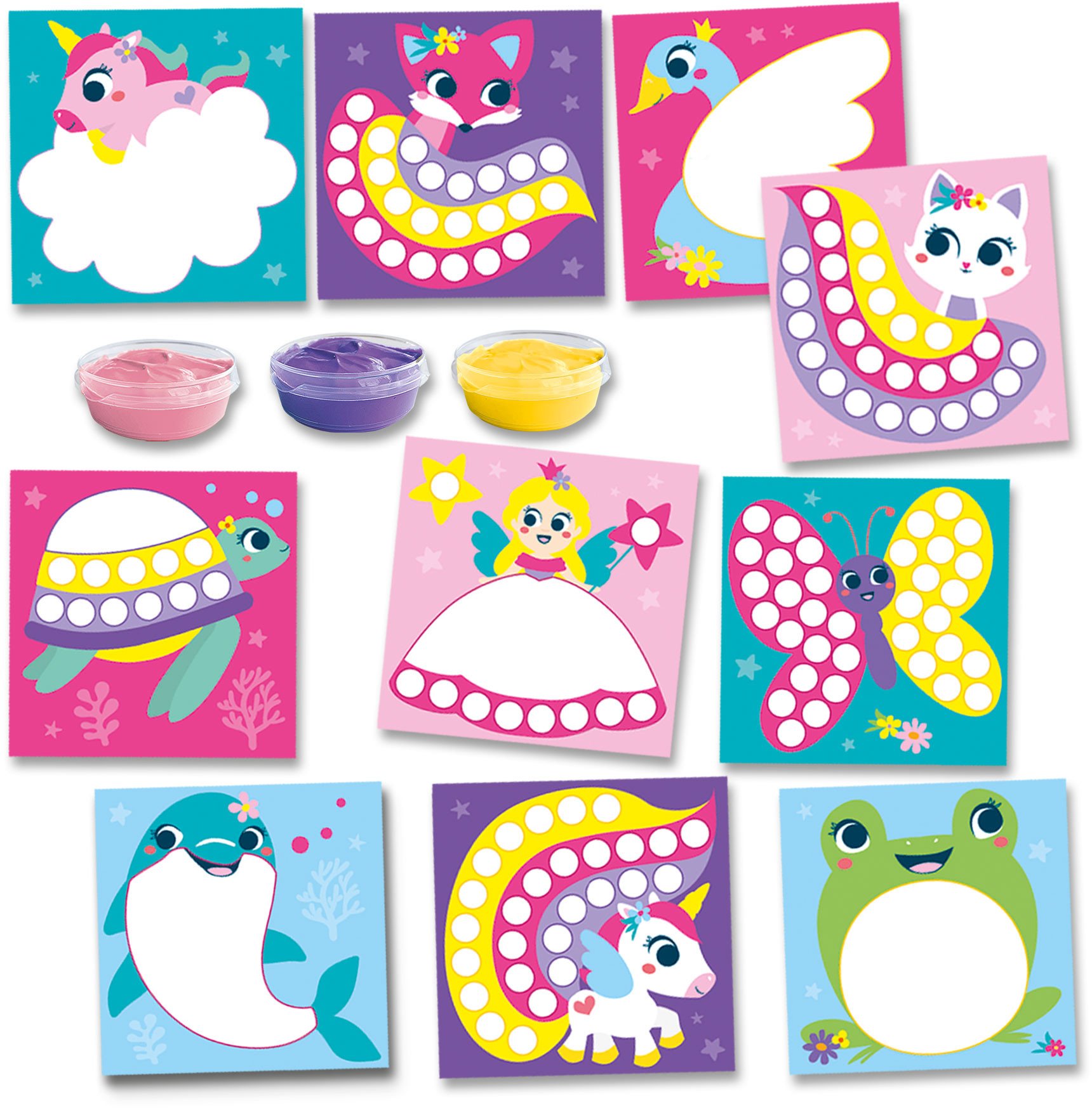 SES Fantazyjne figurki d/mal.palcami 14446 44463