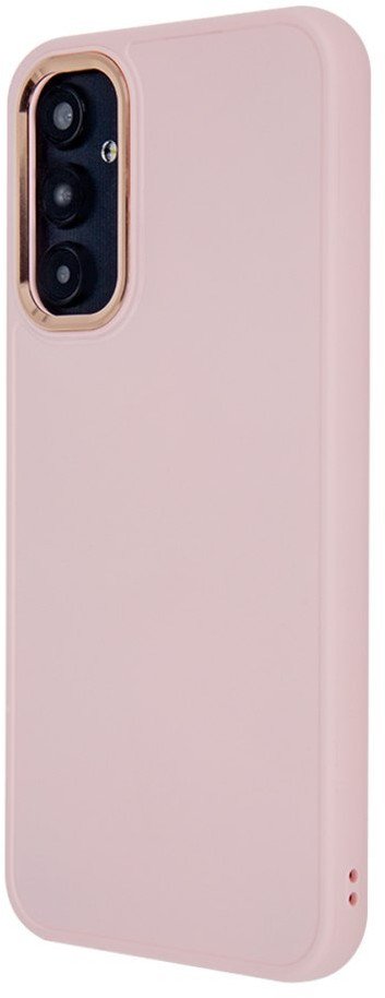 Nakładka Satin Elegant do iPhone 15 Plus 6,7" różowa
