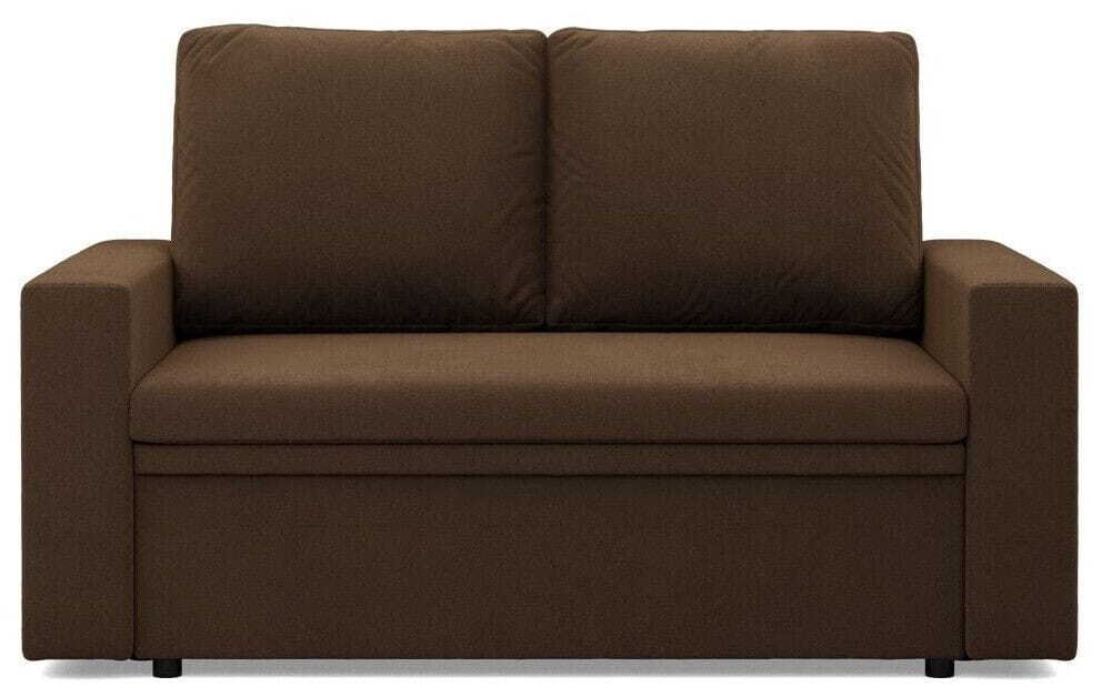 Adams Group Sofa dwuosobowa BLOM Mikrofaza 148x87x90 cm brązowy
