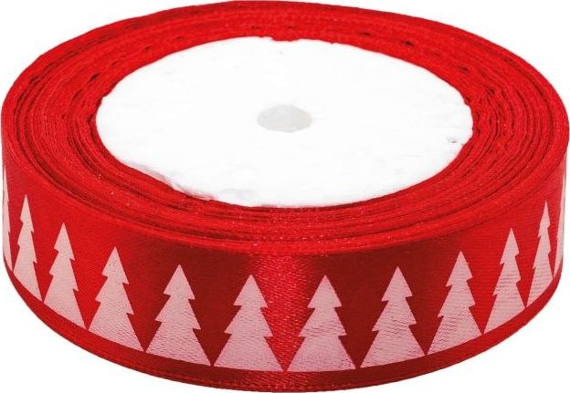 BREWIS Wstążka satynowa BREWIS Boże Narodzenie 25mm x 22m kolor 1 Brewis