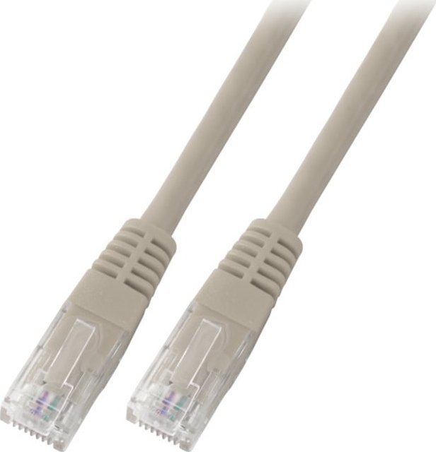 EFB EFB RJ45 Patchkabel U/UTP, Cat.5e, PVC, CCA, 25m, grau