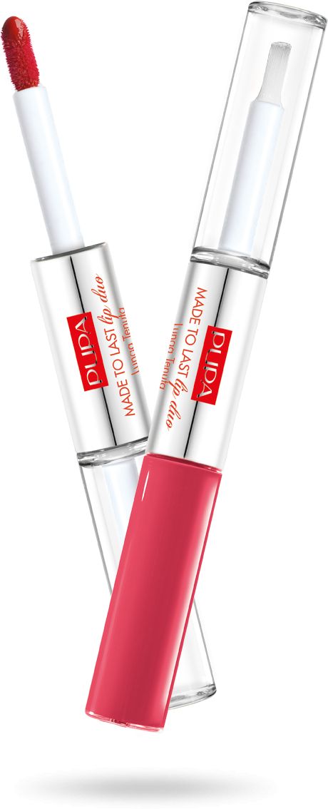 Pupa Made To Last Lip Duo Liquid Lip Colour Colour & Topcoat Waterproof Long Lasting wodoodporna pomadka w płynie i błyszczyk 007 2x4ml