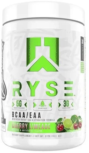 RYSE - Aminokwasy, BCAA + EAA, Cherry Limeade, Proszek, 372g