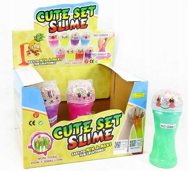 Big Toys Slime z kulkami BPLA8424 p12 mix cena za 1szt.