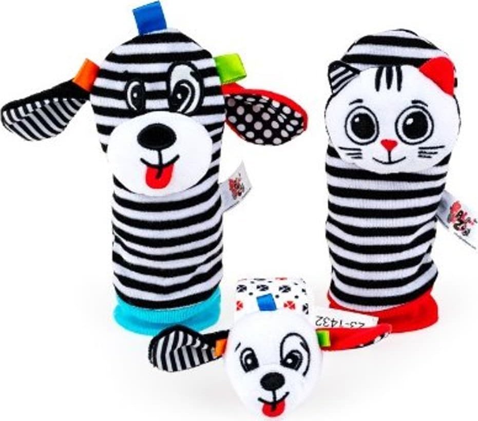 Dumel Skarpetki+grzechotka na rączkę