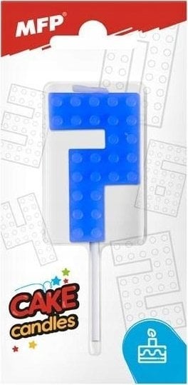 MFP paper świeczka do tortu nr 7 niebieska 8800103