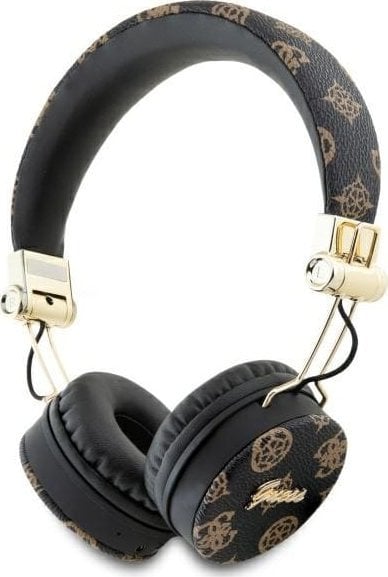 Słuchawki Guess Bluetooth ENC GUBH70EPOSMK on-ear headphones black/black Peony Script Round Shape