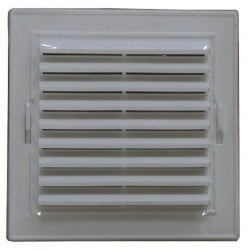 Kratka plastikowa skośna 14x21cm biała