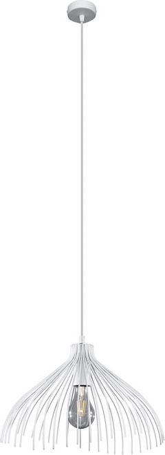 Lampa wisząca Lumes Biała industrialna lampa wisząca - EX583-Umba