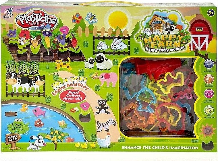 Adar Zestaw ciastoliny z akcesoriami Happy Farm