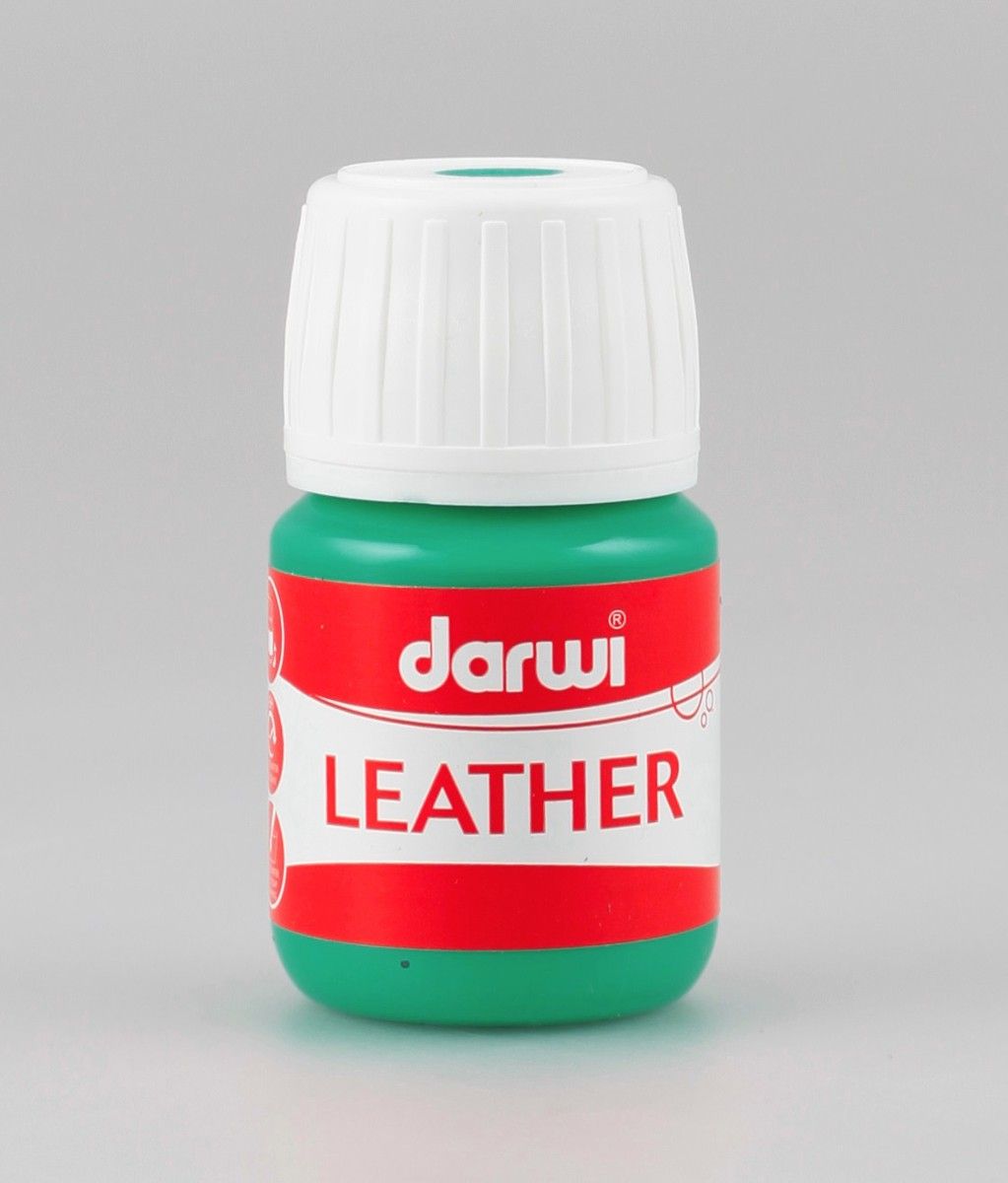 The Clay and Paint Factory Farba do skóry 30 ml Zielona