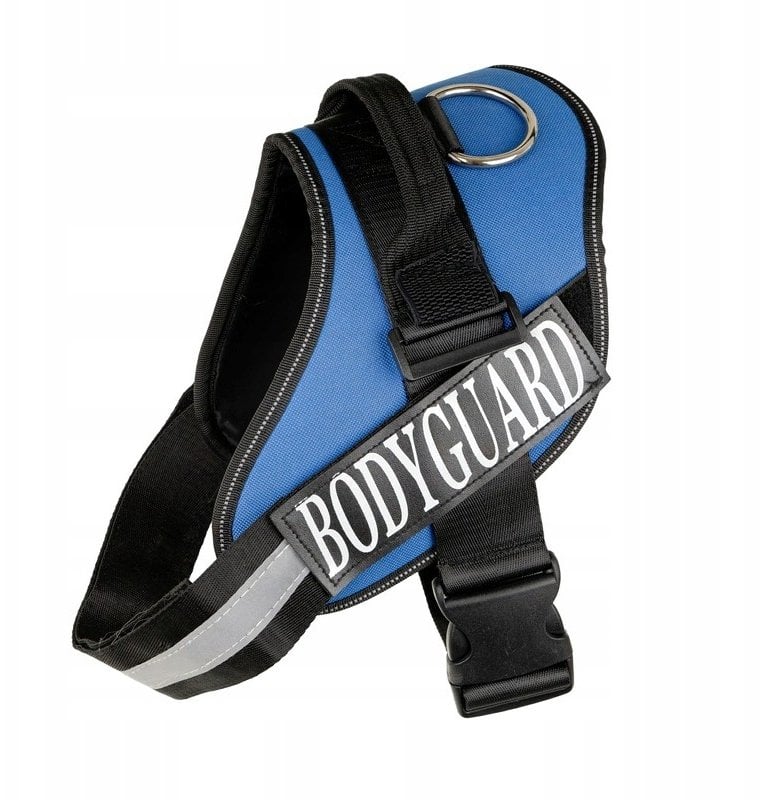 Szelki Bodyguard dla psa, niebieski, L, 65-85 cm