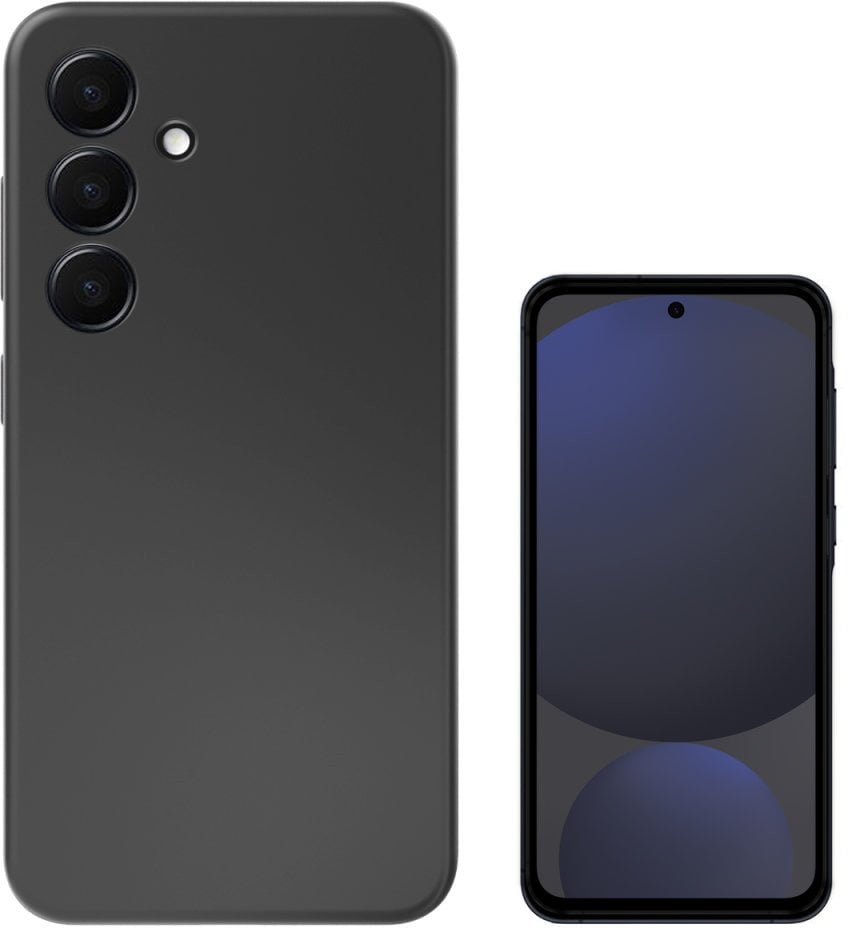 4smarts Silicone Case Cupertino Samsung Galaxy A36 czarny