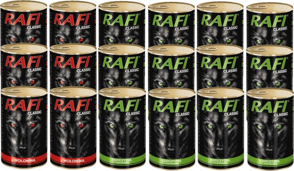 Dolina Noteci Rafi Classic MIX SMAKÓW w Sosie 18x1240g
