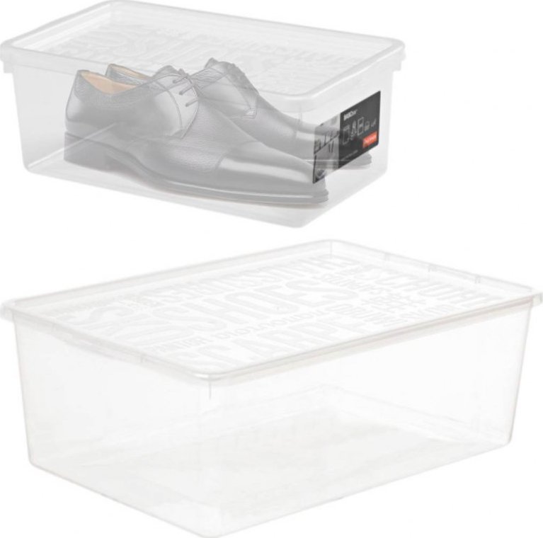 PrzydaSie Pojemnik Na Obuwie 9,5L Pudełko Pokrywa Organizer