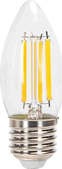 Aigostar Żarówka LED Filament Przezroczysta C35 E27 8W Żarówka LED Filament Przezroczysta C35 E27 8W