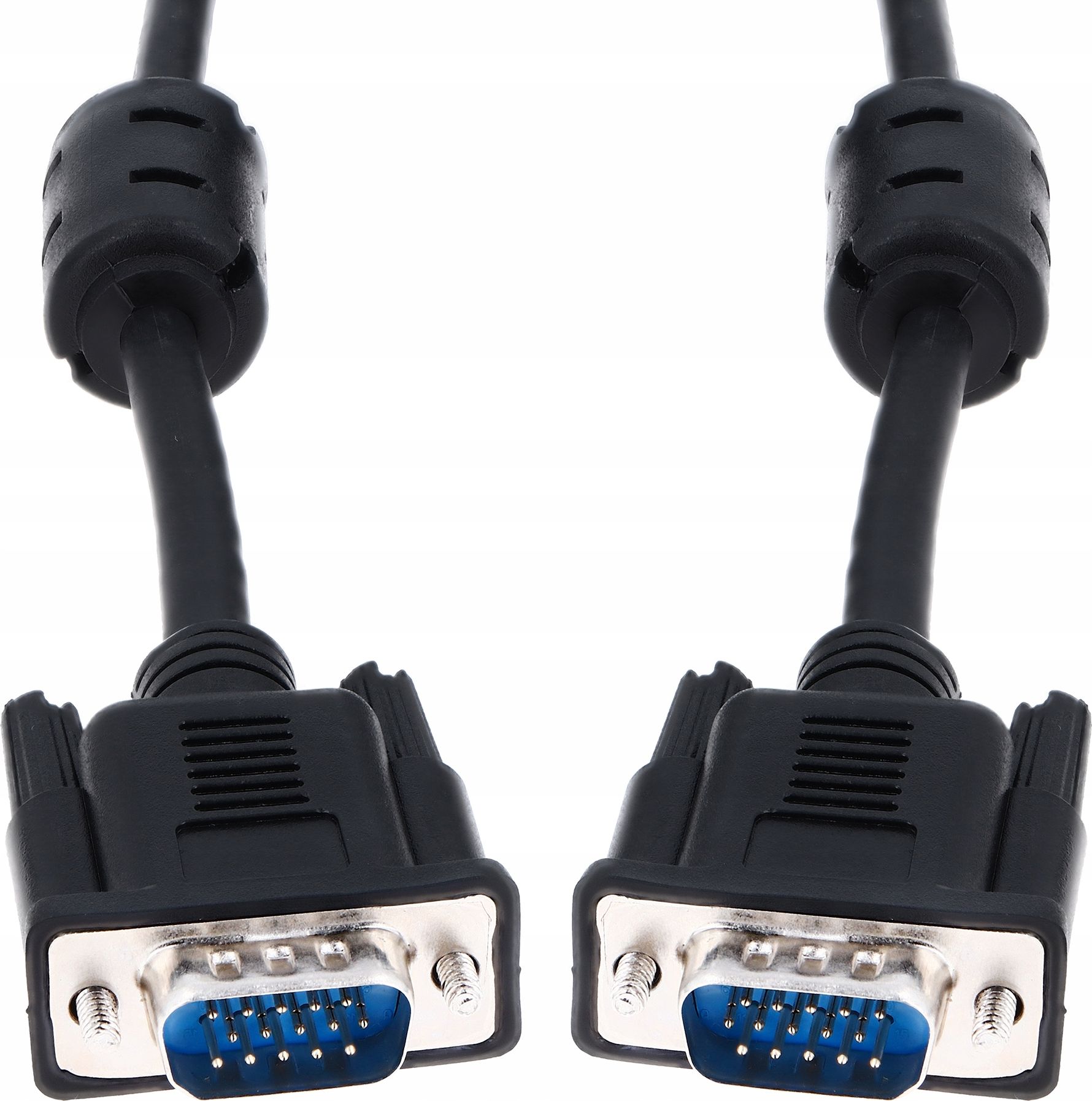 Kabel Pawonik D-Sub (VGA) - D-Sub (VGA) 5m czarny (6941237131959)