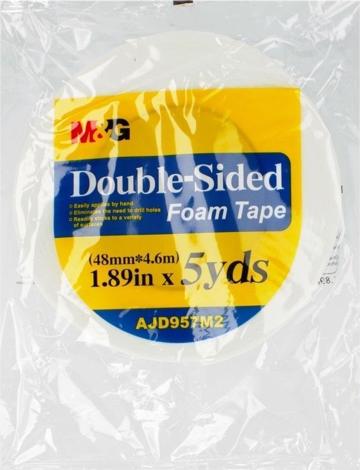 M&G Taśma klejąca dwustronna piankowa 48mm M&G