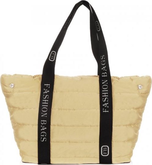 Solome DAMSKA TOREBKA PIKOWANA WOREK SOLOME JASNO BEŻOWA