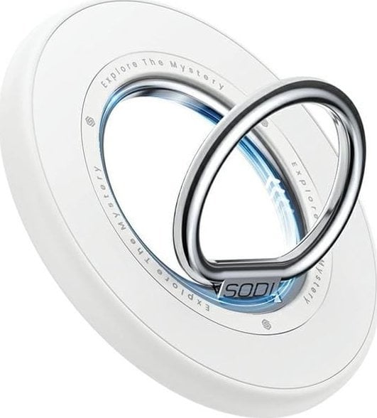 Podstawka Beline SODI Dwustronny magnetyczny Ring Stand BM-350 biały/white MagSafe
