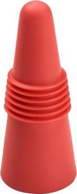 Lurch Korek do wina, tworzywo sztuczne/stal nierdzewna, śred. 2,5 x 6 cm, czerwony Party / Lurch