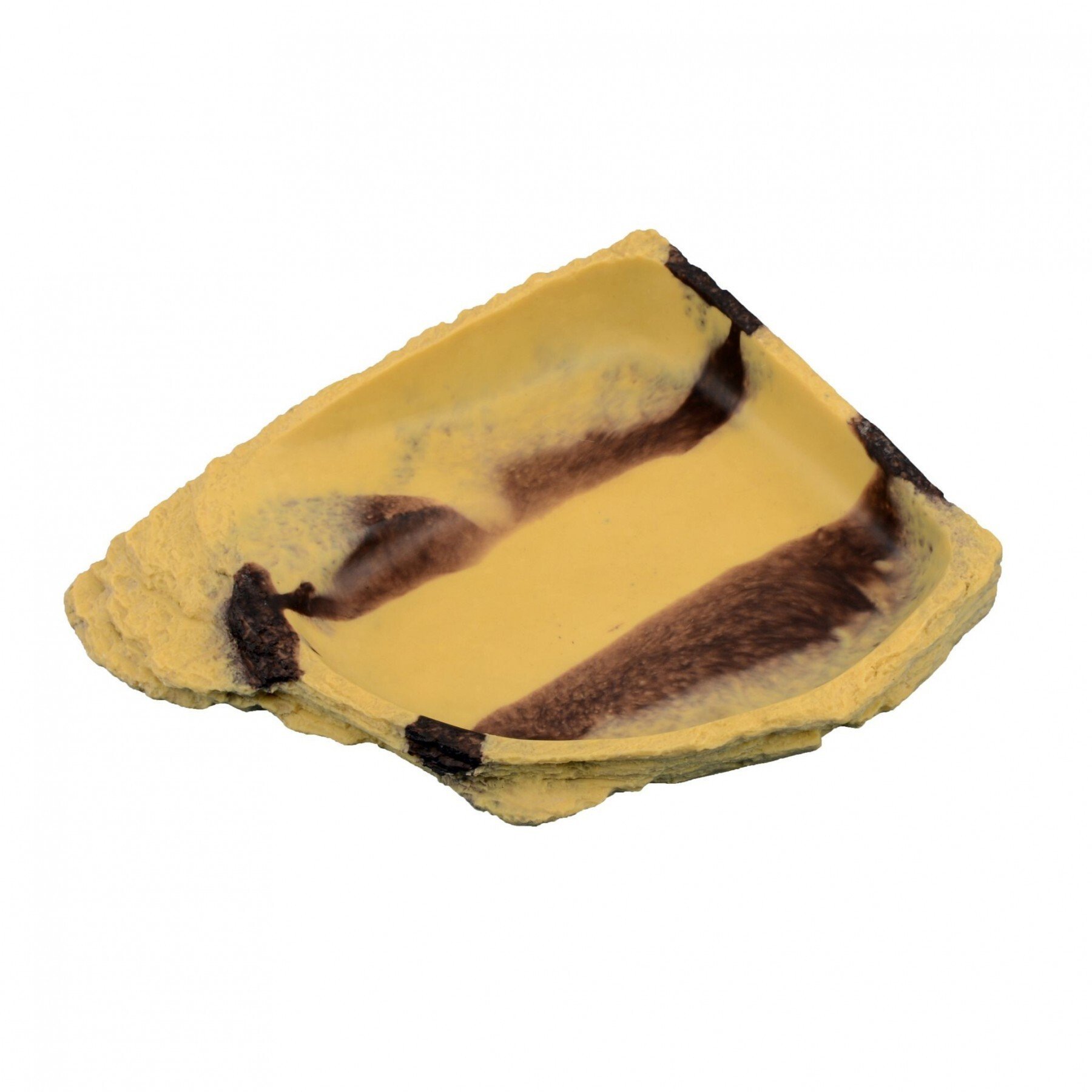 Terra Natura Dekoracja do terrarium narożna średnia pustynna miska 22,5*18*4,5cm