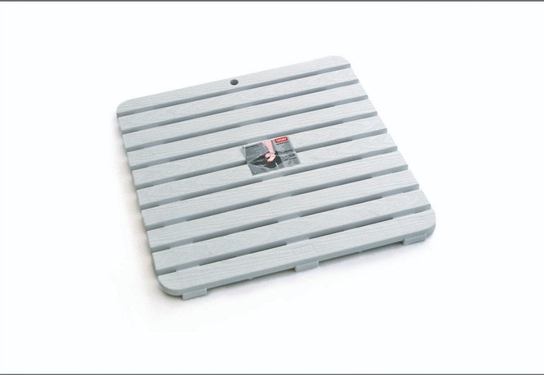 Shower mat 55x55cm white 8411801206744