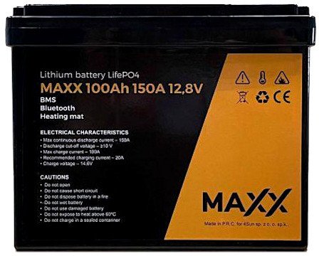 Akumulator LiFePO4 Maxx 12v 100Ah BMS