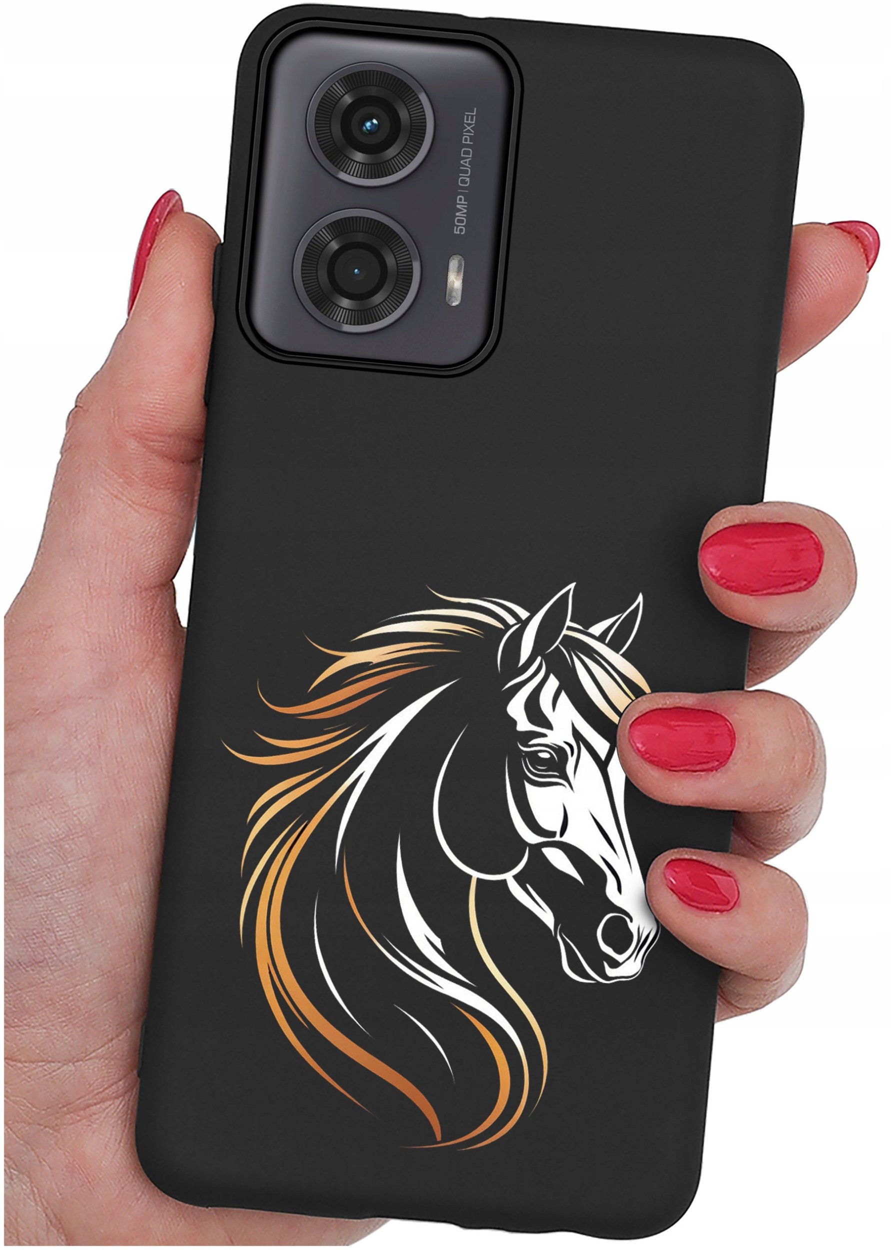 Etui do Motorola Moto G24 |G24 POWER |G04 |E14 WZORY |SILIKONOWE MATT SZKŁO