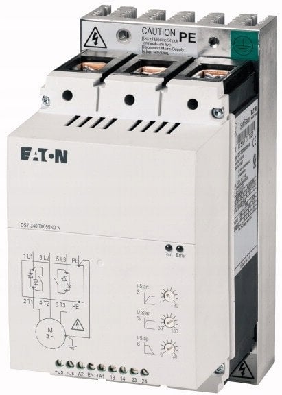 Eaton Softstart 3-fazowy 400VAC 81A 45kW/400V Uc=110/230V AC DS7-342SX081N0-N 134937