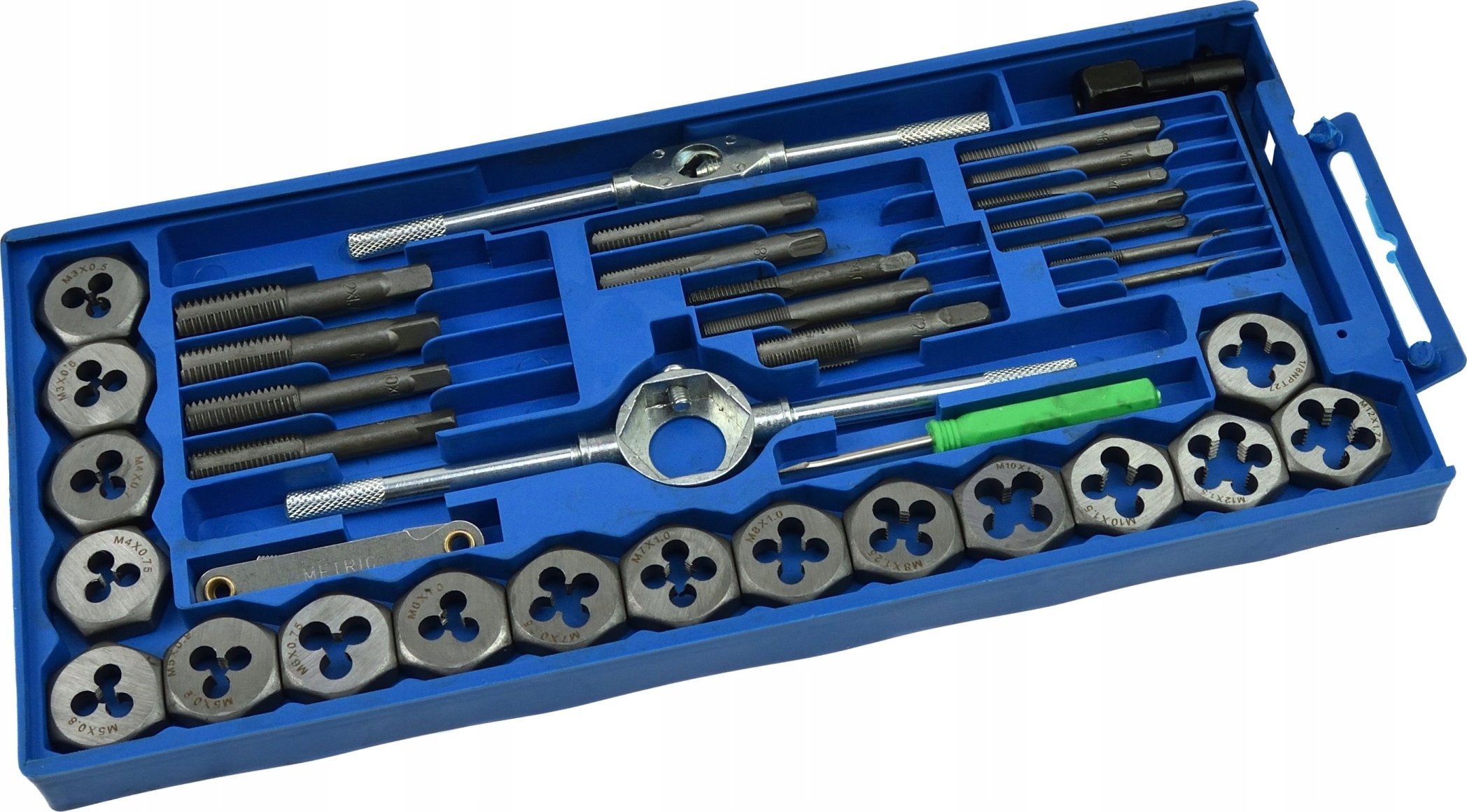 KELTIN Zestaw narzynek i gwintowników (40 el.) K01501 KELTIN