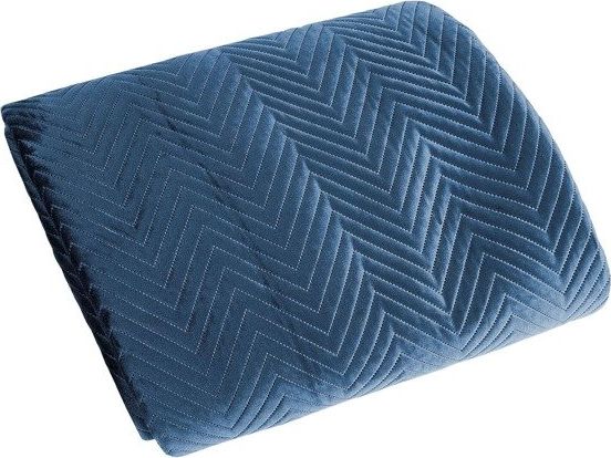 Eurofirany Narzuta Eurofirany Welurowa Sofia Granatowa 170x210