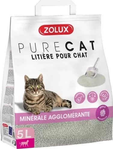 Żwirek dla kota Zolux Pure Cat Bezzapachowy 5 l
