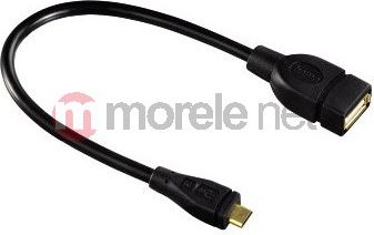 Adapter USB Hama 784260000 microUSB - USB Czarny (78426)