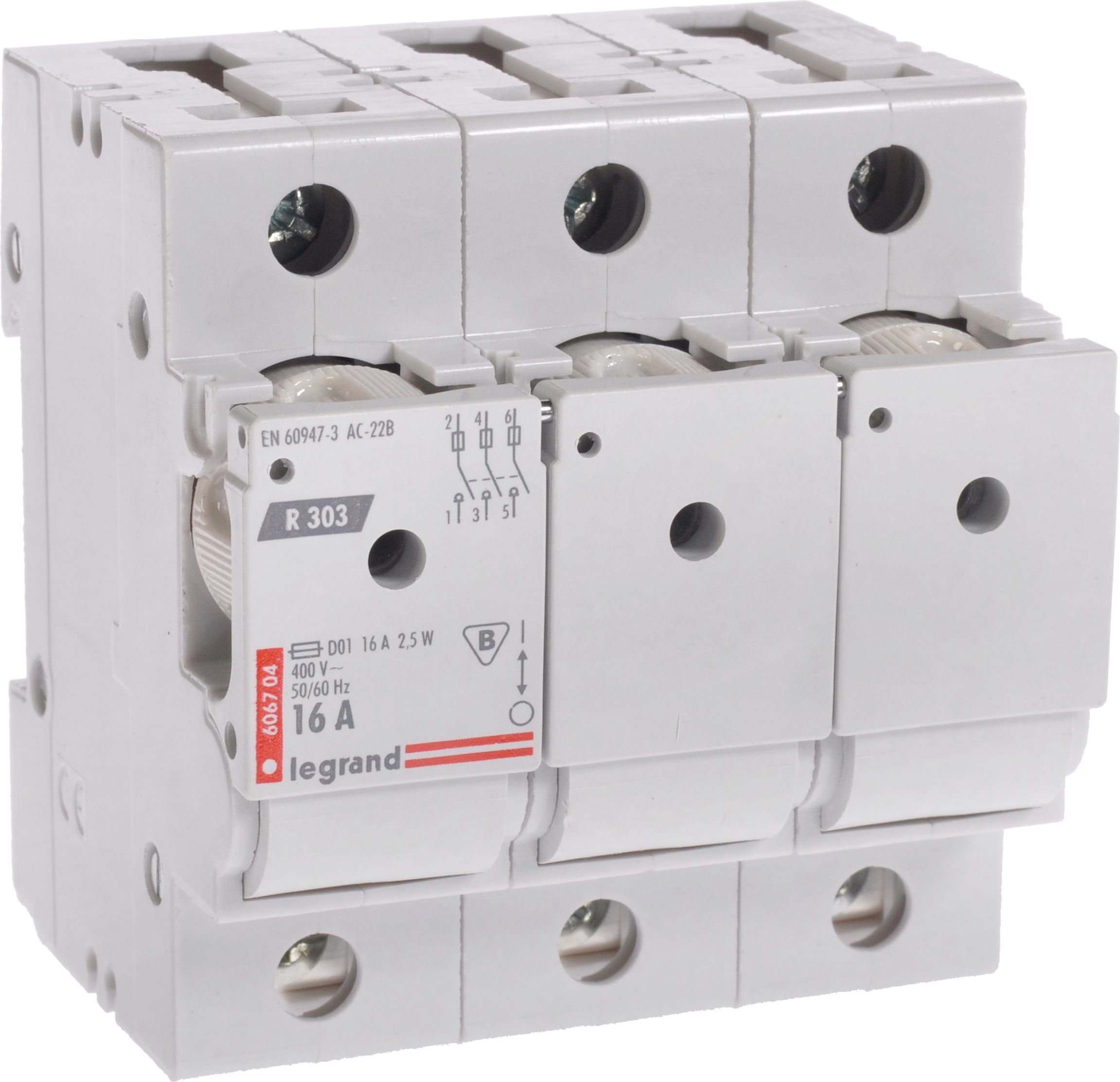 Legrand Rozłącznik bezpiecznikowy R 303 16A 3P - 606704