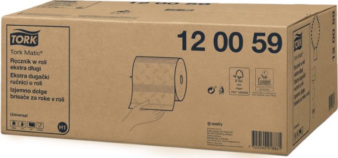 Tork Tork Matic - Ręcznik w roli, celuloza, biały - 280 m