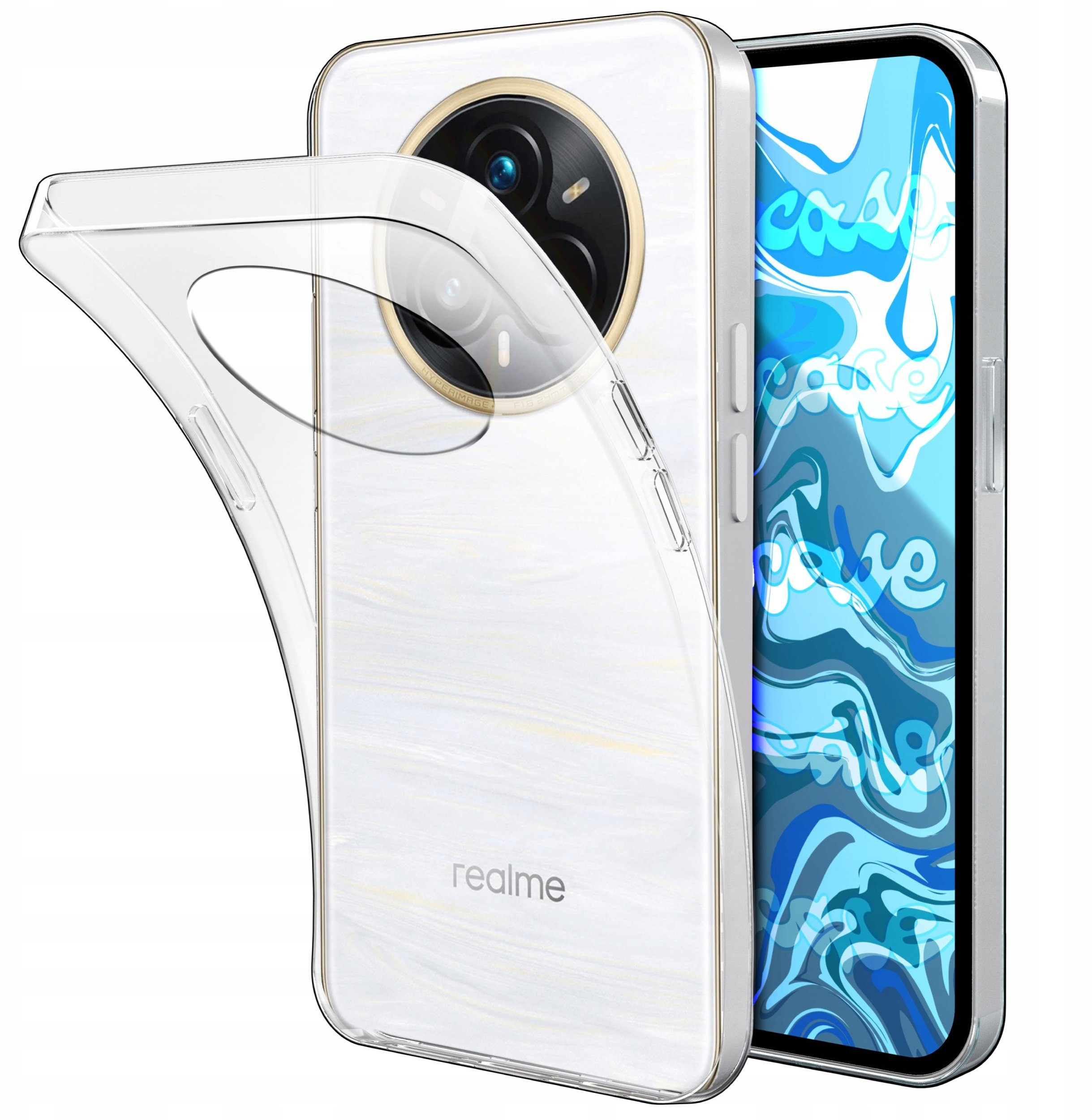 Etui Do Realme 14 Pro Plus (Przezroczyste, Silikonowe, Obudowa)