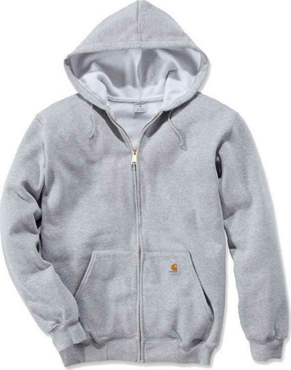 Carhartt Bluza Zip Hooded szara, rozmiar M