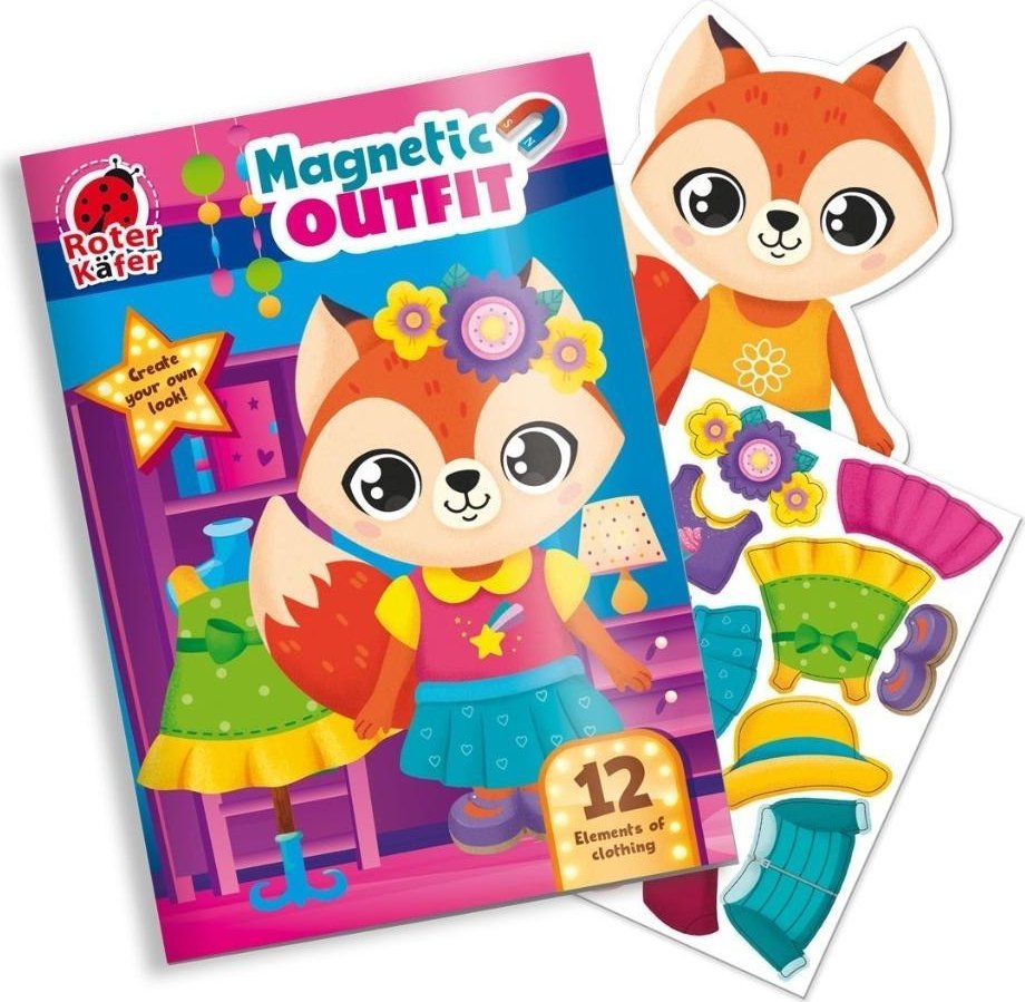 Układanka magnetyczna Lis