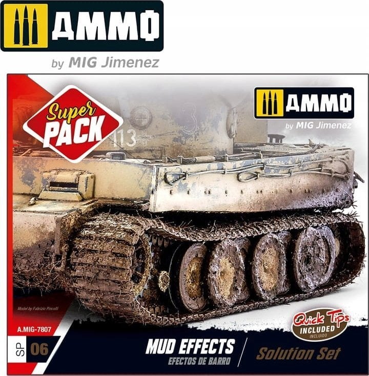 Vallejo Ammo: Super Pack - Mud Effects Solution Set