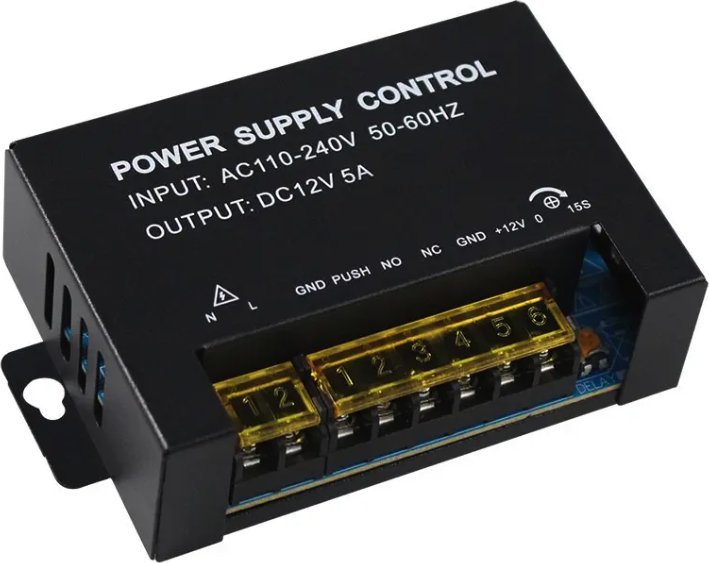 Spreest KONTROLER ZASILACZ STEROWNIK DO ZAMKEK SZYFROWY ELEKTROZACZEP 230V DO 12V