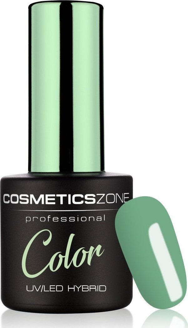 Cosmetics Zone Lakier hybrydowy hipoalergiczny pastelowy zielony 7ml - Peace & Love PST42
