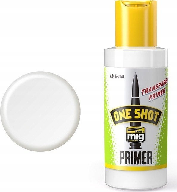 Vallejo Ammo: One Shot Primer - Transparent (60 ml)