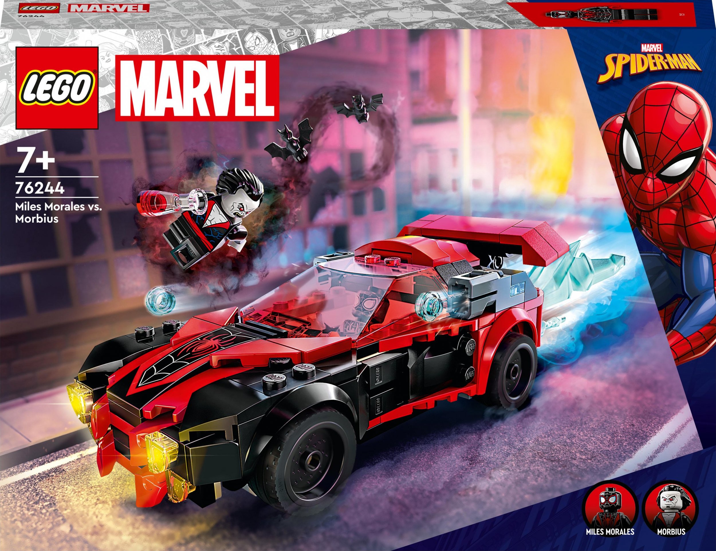 LEGO Marvel Miles Morales kontra Morbius (76244)