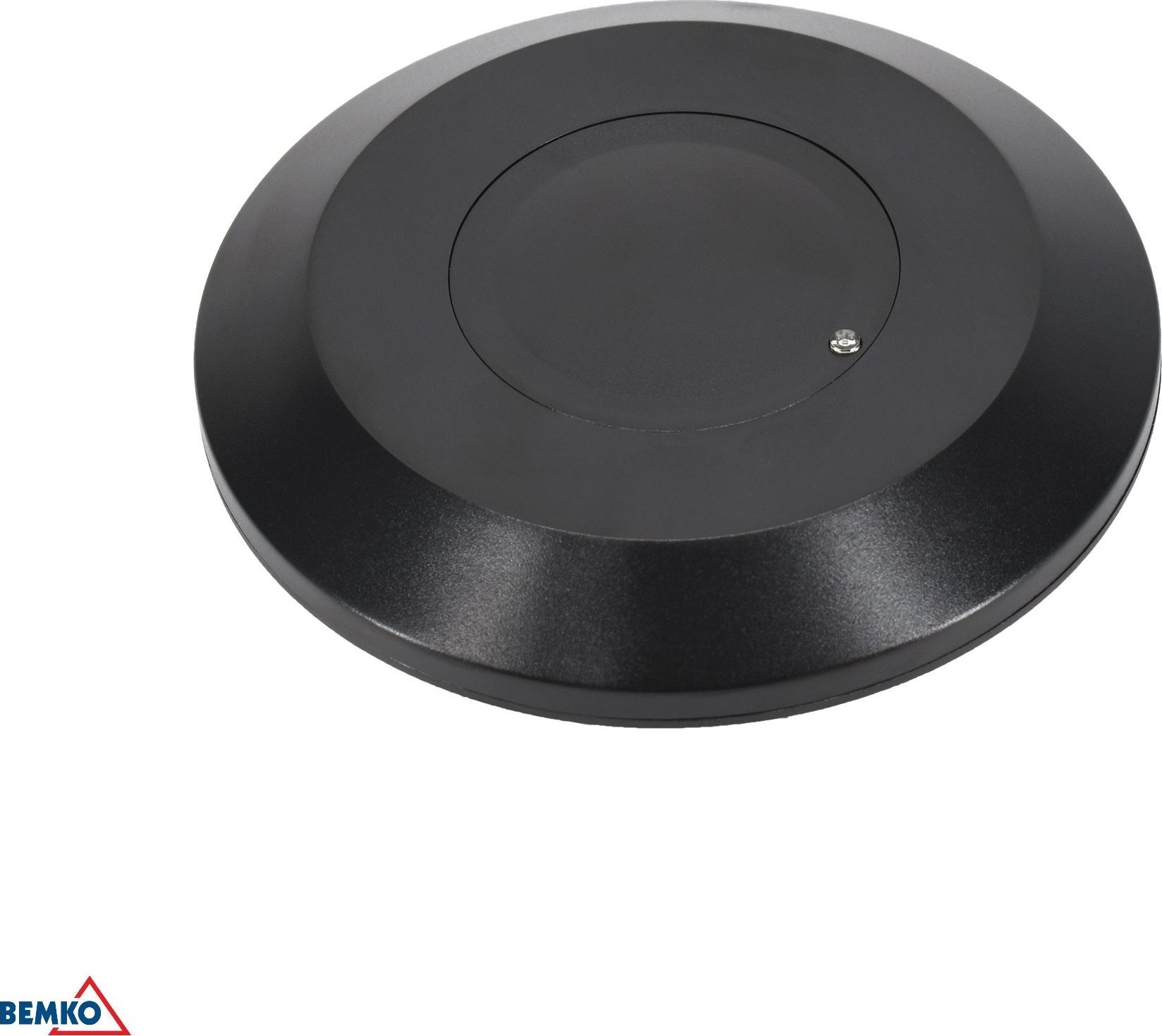 Bemko Czujnik ruchu mikrofalowy 2000W 360 stopni IP20 okrągły czarny B52-SES60BL-A