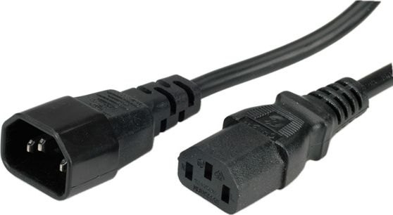 Kabel zasilający Roline ROLINE Monitor Power Cable black 0.5 m