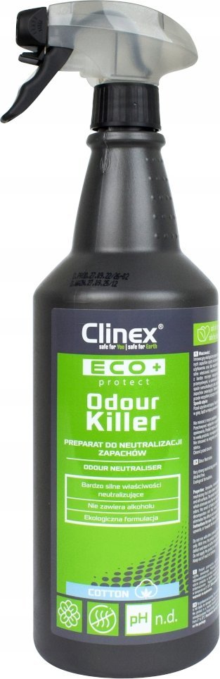 Clinex Preparat do neutralizacji zapachów CLINEX Nano Protect Silver Odour Killer 1L, cotton