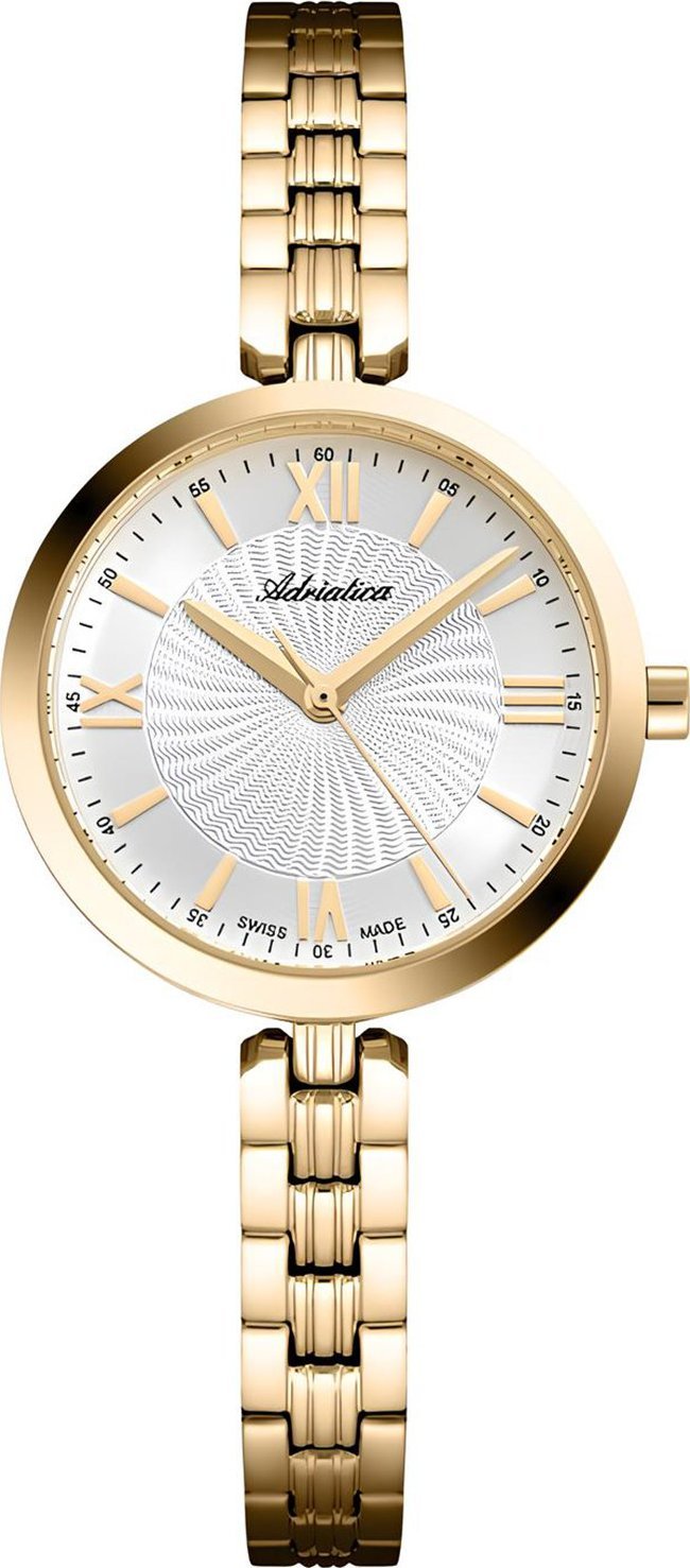 Zegarek Adriatica Zegarek damski Adriatica A3828.1163Q złoty